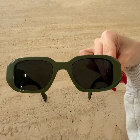 Prada Olive Green Sunglasses - Picture 6 of 6